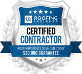 JRC is a Roofing Insights Certified Contractor